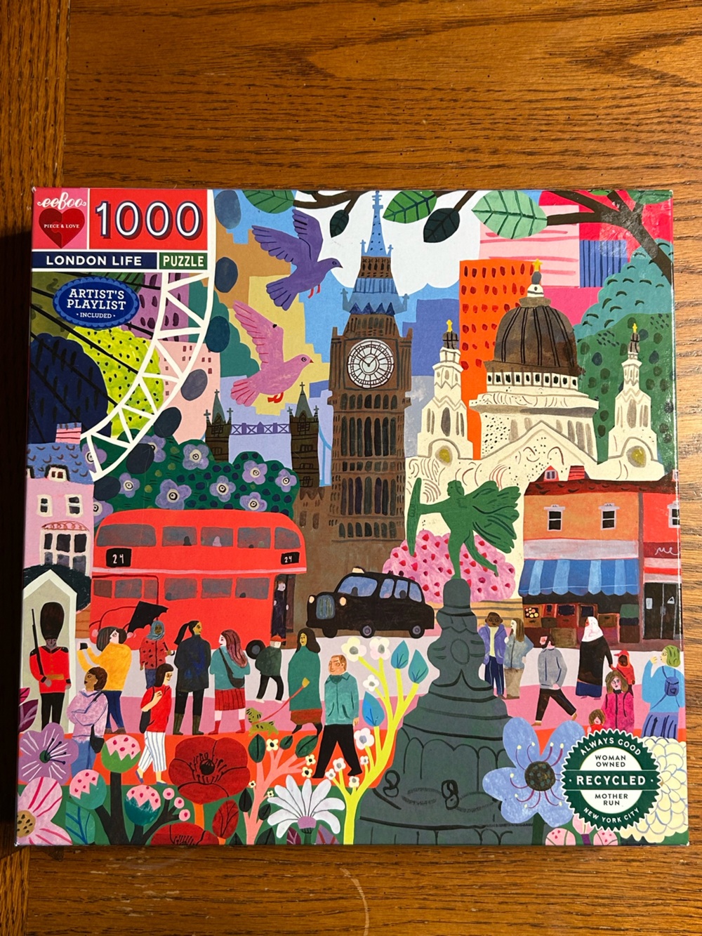 London Life 1000-Piece Puzzle - Multicolor